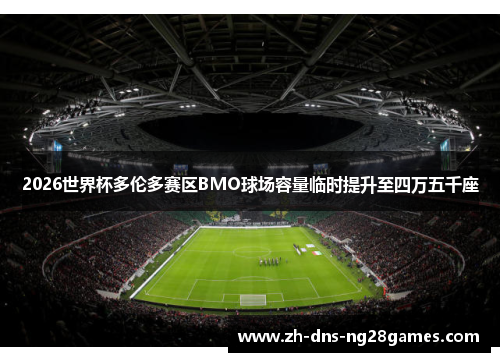 2026世界杯多伦多赛区BMO球场容量临时提升至四万五千座 2026世界杯多伦多赛区BMO球场容量临时提升至四万五千座