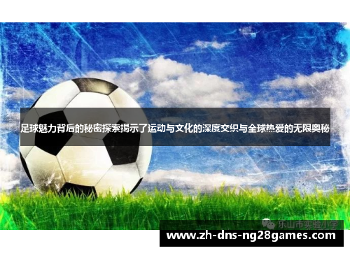 足球魅力背后的秘密探索揭示了运动与文化的深度交织与全球热爱的无限奥秘